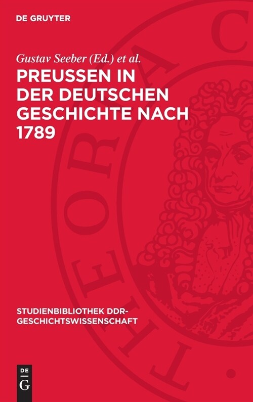 Preu?n in Der Deutschen Geschichte Nach 1789 (Hardcover, Reprint 2024)