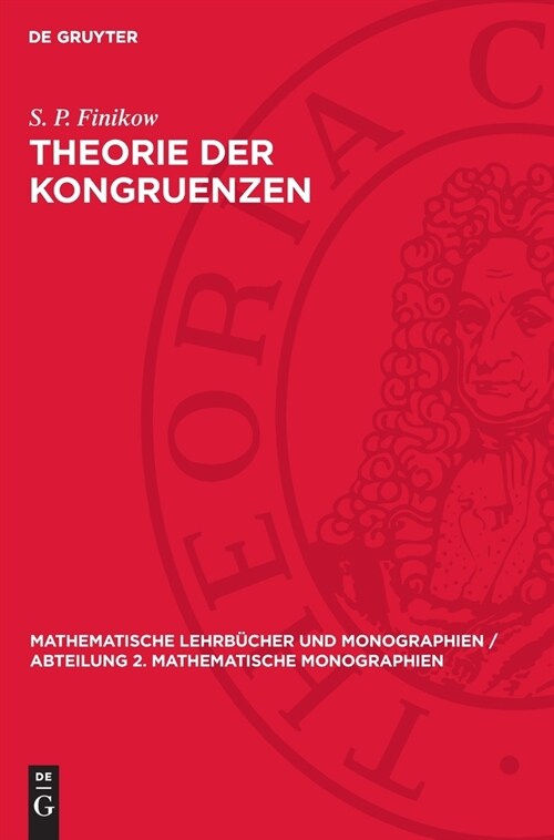 Theorie Der Kongruenzen (Hardcover, Reprint 2024)