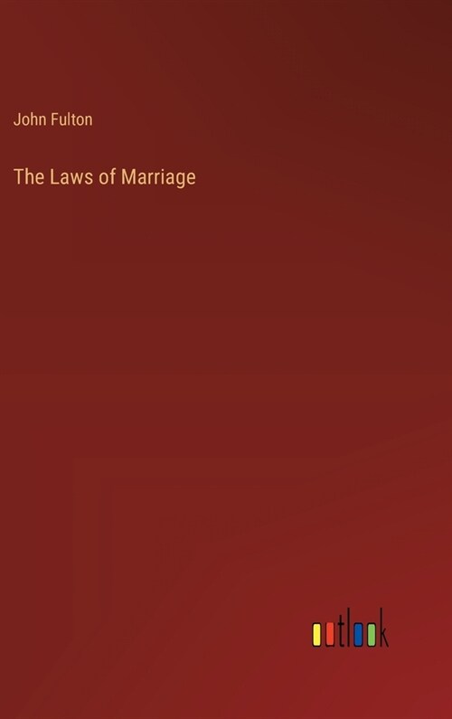 The Laws of Marriage (Hardcover)