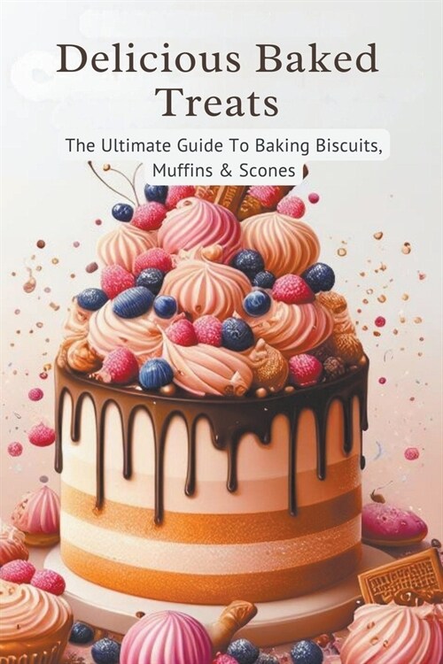 Delicious Baked Treats: The Ultimate Guide To Baking Biscuits, Muffins & Scones (Paperback)