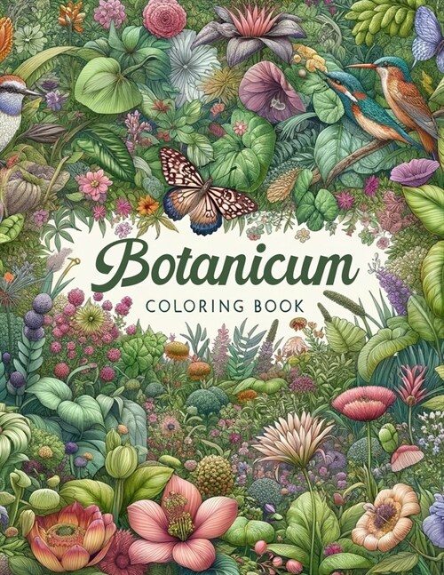 Botanicum Coloring Book: Let your creativity flourish as you color your way through lush landscapes and delicate blooms, inspired by the wonder (Paperback)