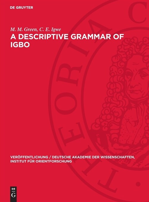 A Descriptive Grammar of Igbo (Hardcover, Reprint 2024)