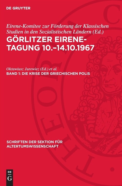 Die Krise Der Griechischen Polis (Hardcover, Reprint 2024)