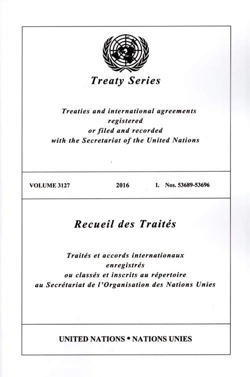 Treaty Series 3127 (Paperback)