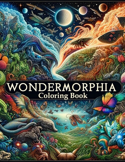 Wondermorphia Coloring Book: Where Every Stroke Brings Colorful Tales to Life! Immerse Yourself in a World of Artistic Marvels and Boundless Creati (Paperback)