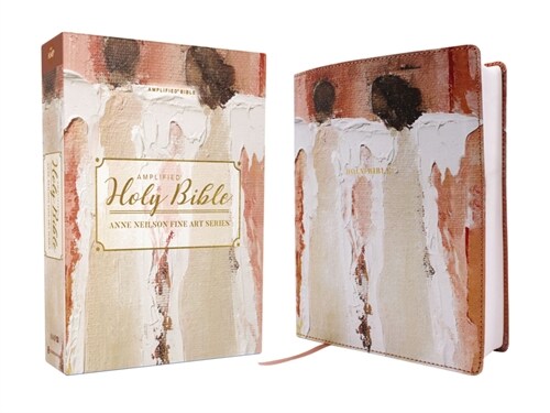 Amplified Holy Bible, Anne Neilson Angel Art Series, Leathersoft, Blush (Imitation Leather)