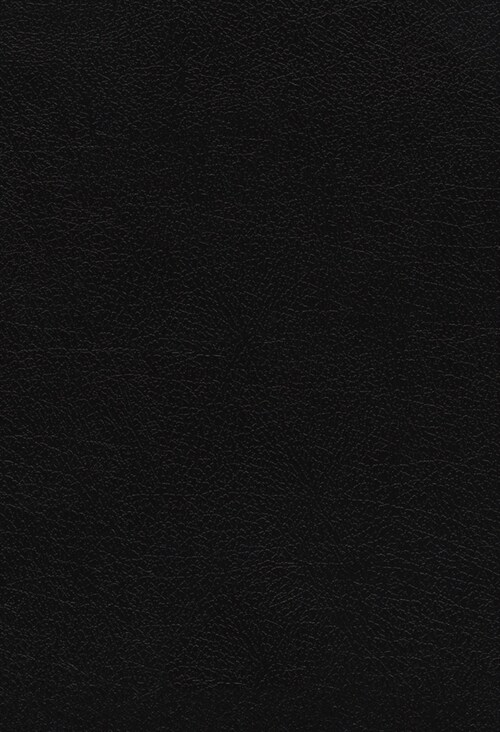 Niv, Quest Study Bible, Large Print, Bonded Leather, Black, Comfort Print: The Only Q and A Study Bible (Bonded Leather)