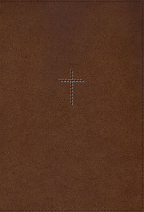 Niv, Quest Study Bible, Large Print, Leathersoft, Brown, Comfort Print: The Only Q and A Study Bible (Imitation Leather)