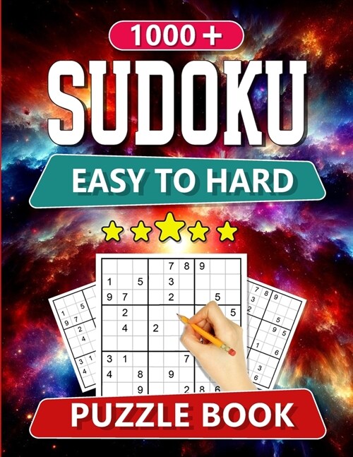 1000+ Sudoku Puzzles for Adults: A Book With More Than 1000 Sudoku Puzzles from Easy to Hard (Paperback)