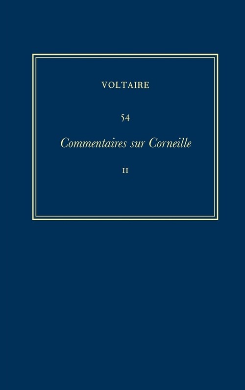 Commentaires sur Corneille II (Hardcover)
