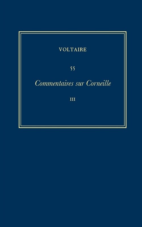 Commentaires sur Corneille III (Hardcover)