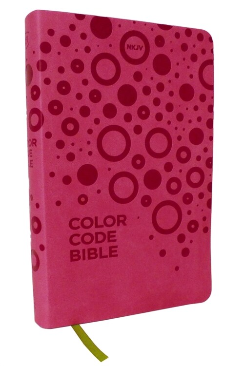 Nkjv, Color Code Bible for Kids, Pink Leathersoft, Comfort Print (Imitation Leather)
