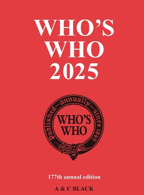 Whos Who 2025 (Hardcover, 177)