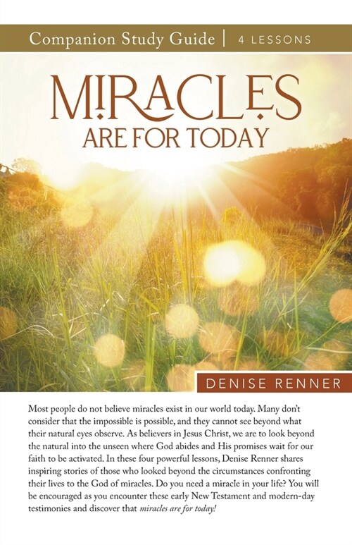 Miracles Are Made For Today Study Guide (Paperback)
