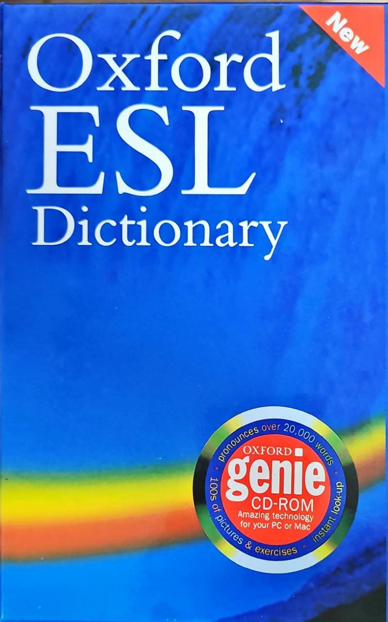 [중고] The Oxford Esl Dictionary (Paperback, CD-ROM)