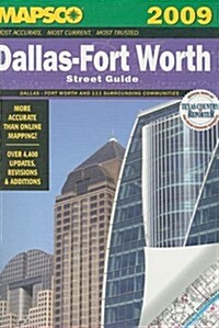 Mapsco 2009 Dallas & Fort Worth Metro Street Guide & Directory (Paperback)