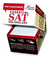 Essential SAT Vocabulary (Flashcards): 500 Flashcards with Need-To-Know SAT Words, Definitions, and Terms in Context (Hardcover)