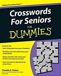 Crosswords for Seniors for Dummies (Paperback)