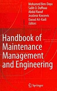Handbook of Maintenance Management and Engineering (Hardcover)