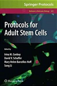 Protocols for Adult Stem Cells (Hardcover)