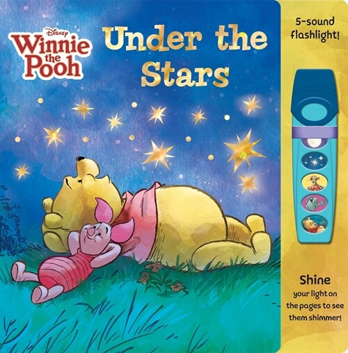 Glow Disney Winnie The Pooh Under The Stars Glow Flashlight (Hardcover)