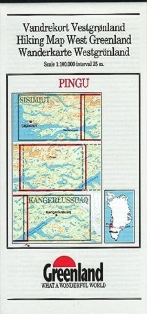 Pingu (9) West Greenland (Sheet Map, folded)