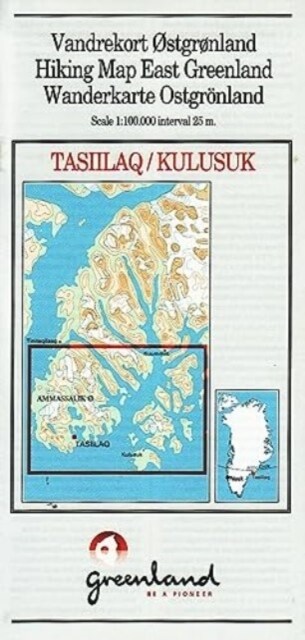 Tasiilaq - Kulusuk (6) East Greenland (Sheet Map, folded)