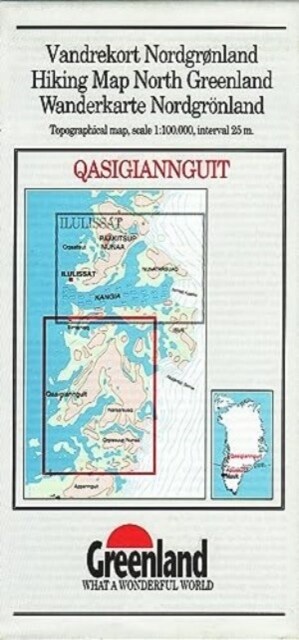 Qasigianguit (17) North Greenland (Sheet Map, folded)