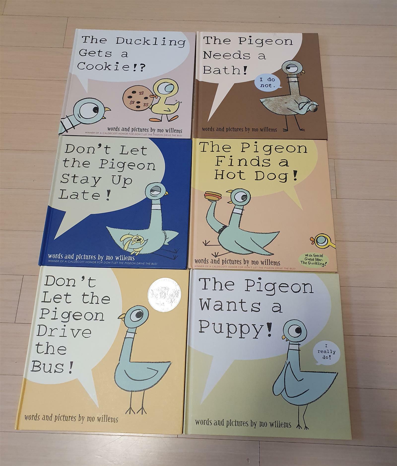 [중고] Mo Willems Pigeon Series 6종 세트 (Hardcover)