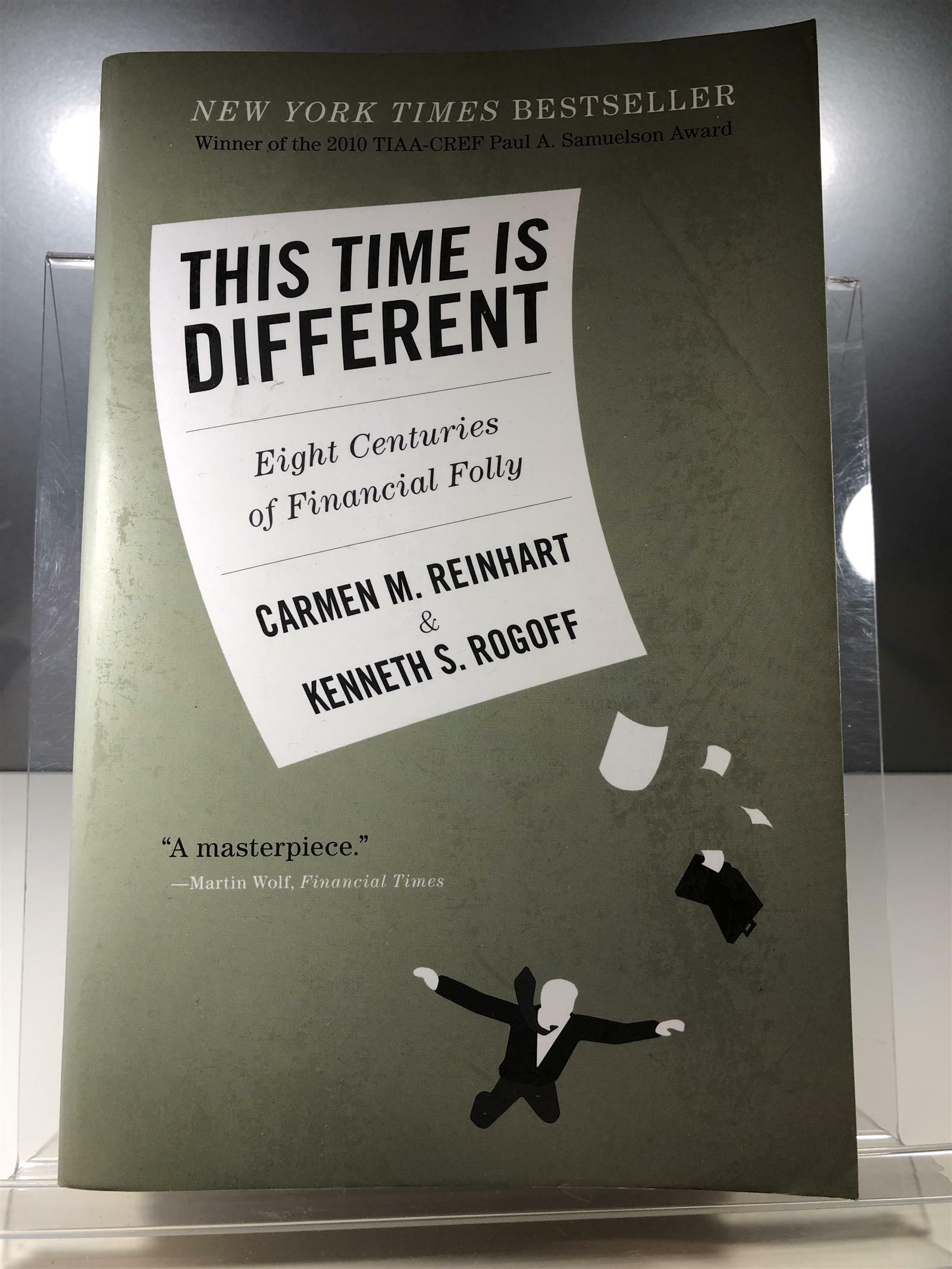 [중고] This Time Is Different: Eight Centuries of Financial Folly (Paperback)