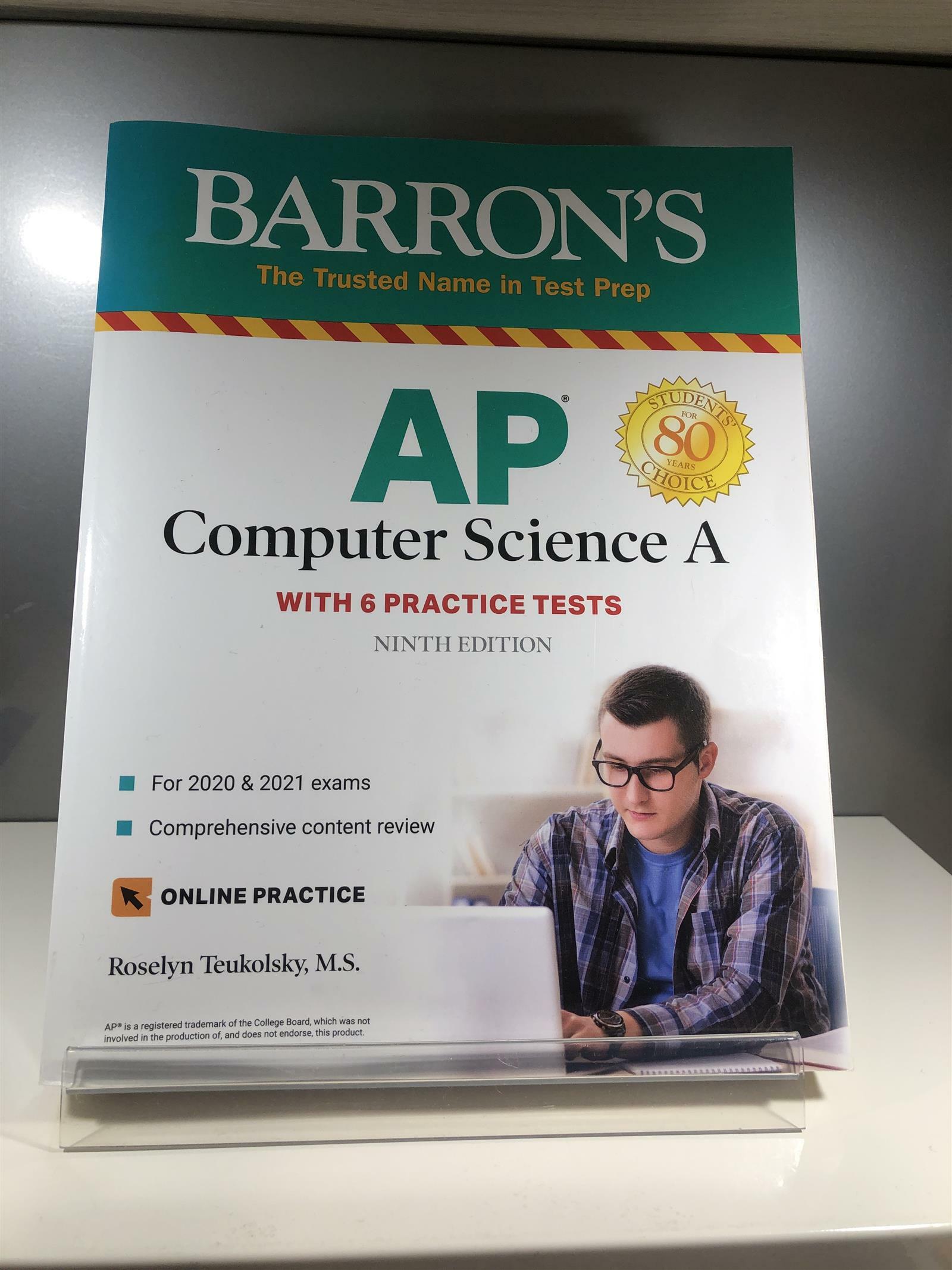 [중고] AP Computer Science a: With 6 Practice Tests (Paperback, 9)