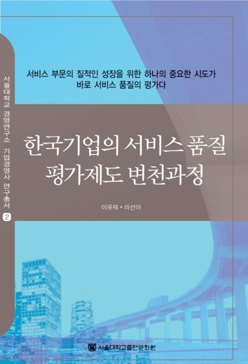한국기업의 서비스 품질 평가제도 변천과정