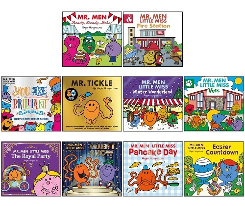 Mr. Men and Little Miss Picture 10 Books Collection Set (Paperback 10권)