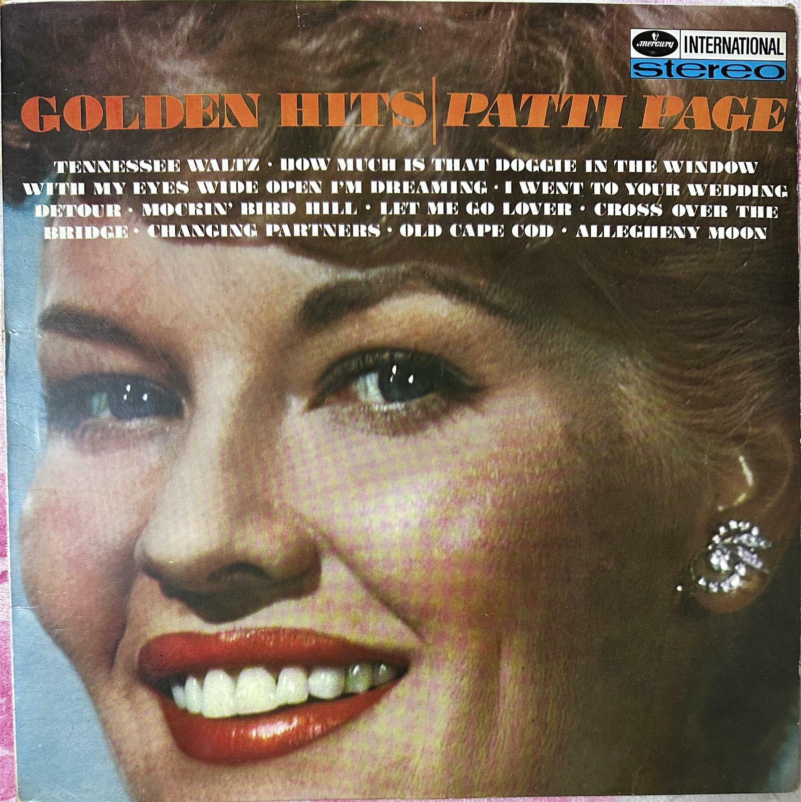 [중고] [LP] Patti Page - Golden Hits