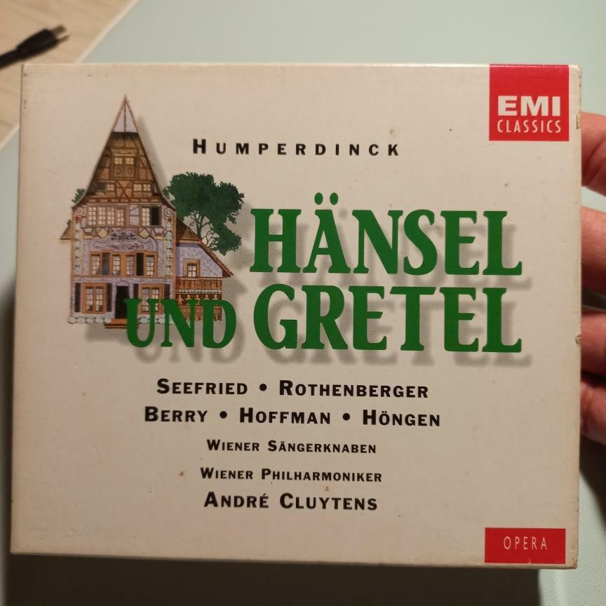 [중고] 훔퍼딩크 : 헨젤과 그레텔(전곡) / 클뤼탕스, 빈 필 (EMI, 1964) [2CD]