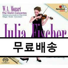 [중고] [수입] 모차르트 : 바이올린 협주곡 모음집 [3SACD Hybrid + DVD]