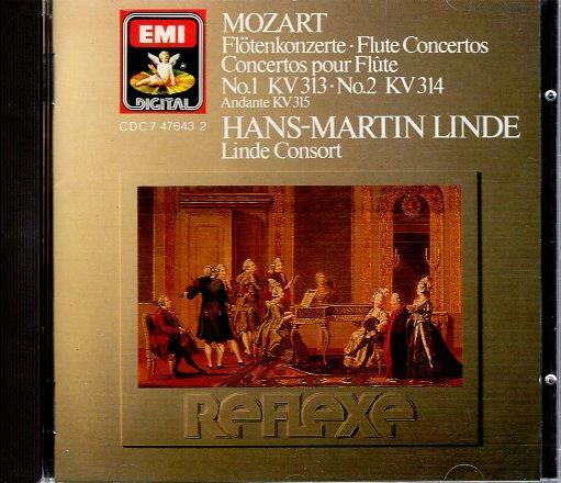 [중고] [수입] Mozart Flute Concertos No.1 & 2 - Linde 