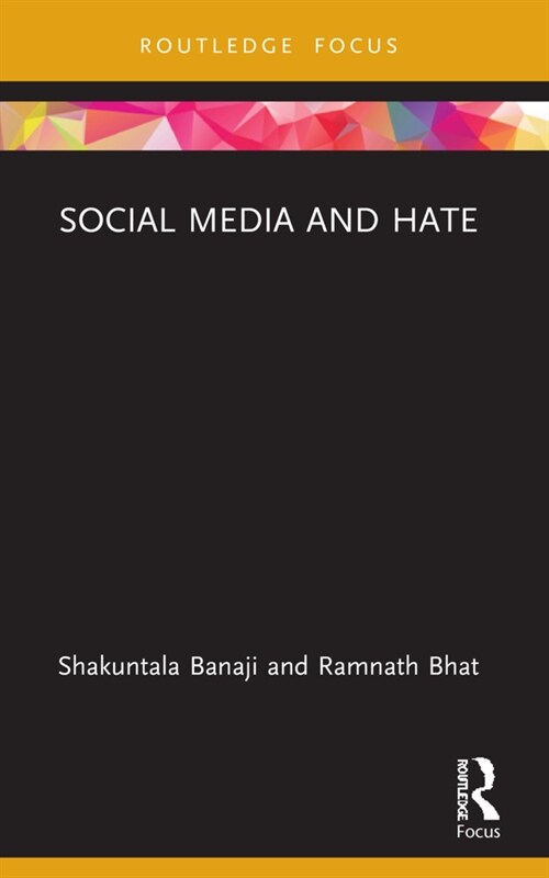 Social Media and Hate (Paperback, 1)