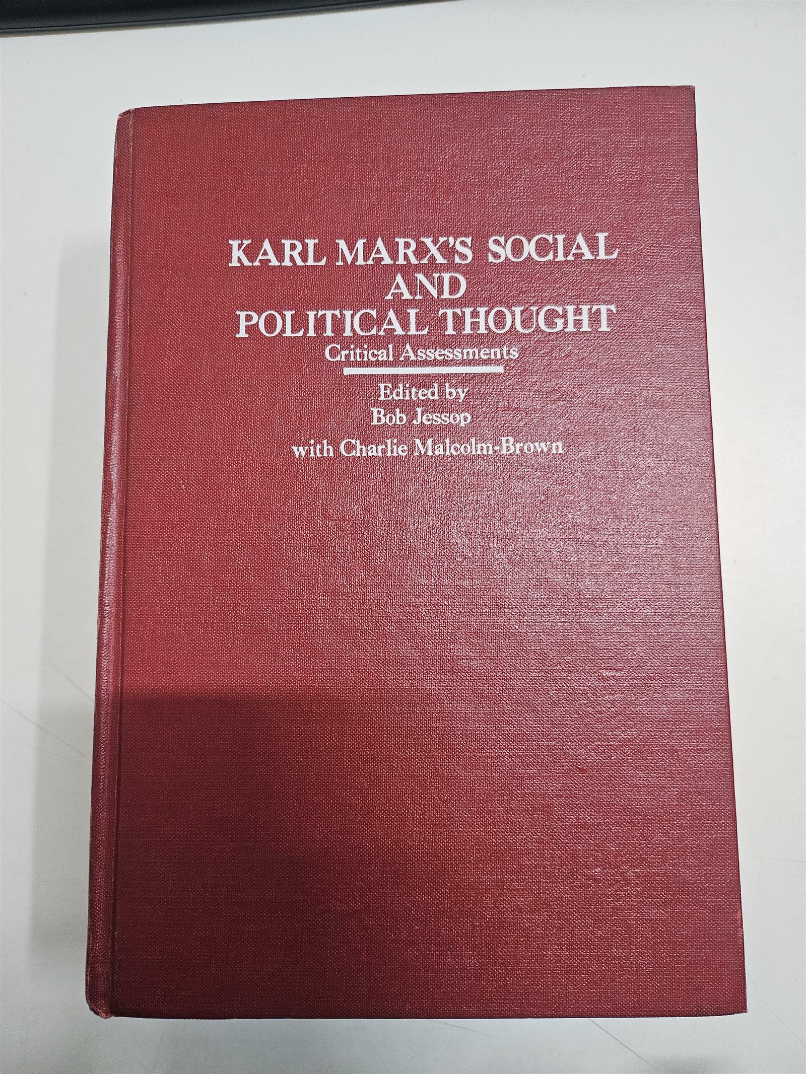[중고] Marx‘s Social and Political Thought I (Vols. 1-4) : Critical Assessments (Multiple-component retail product)