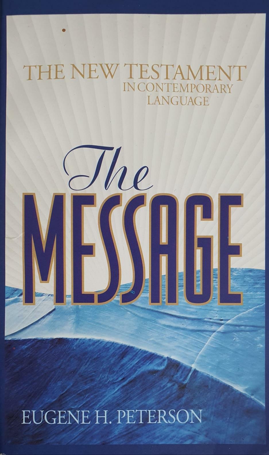 [중고] The Message New Testament-MS (Paperback)