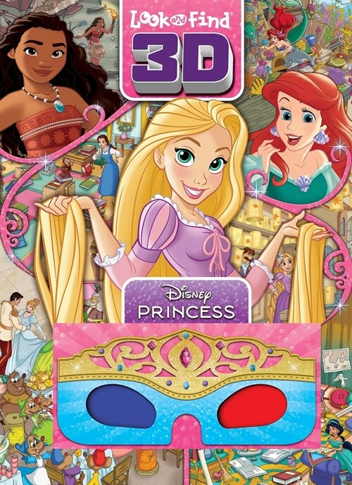 Disney Princess: Look and Find 3D (Hardcover)