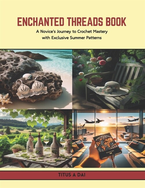 Enchanted Threads Book: A Novices Journey to Crochet Mastery with Exclusive Summer Patterns (Paperback)