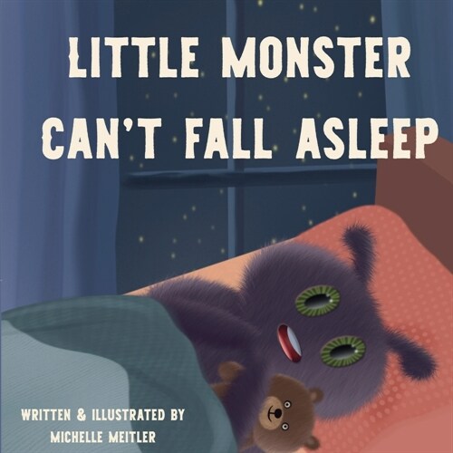 Little Monster Cant Fall Asleep (Paperback)