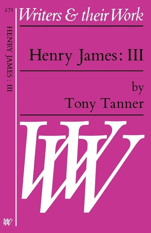 Henry James: Book. 3 (Paperback)