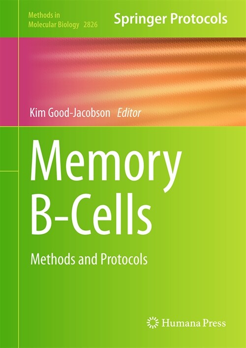 Memory B-Cells: Methods and Protocols (Hardcover, 2024)