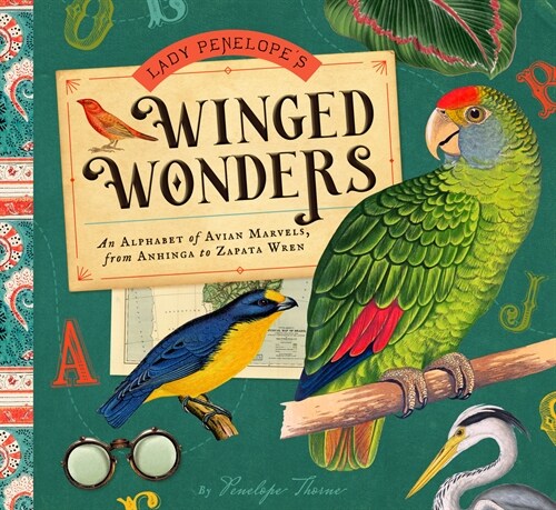 Lady Penelopes Winged Wonders: An Alphabet of Avian Marvels, from Anhinga to Zapata Wren (Hardcover)