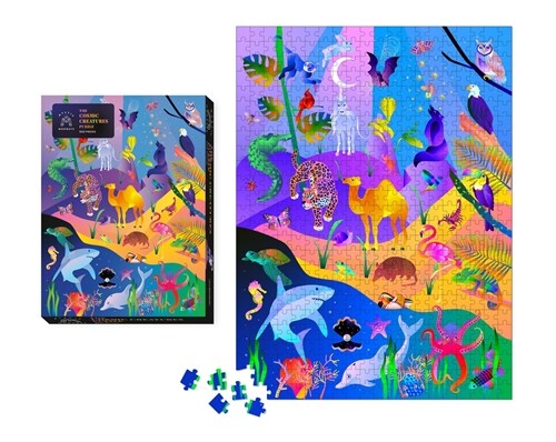 Mystic Mondays: The Cosmic Creatures Puzzle: 500 Pieces (Other)