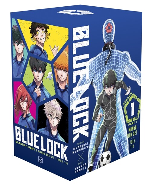 Blue Lock Season 1 Part 1 Manga Box Set (Paperback)