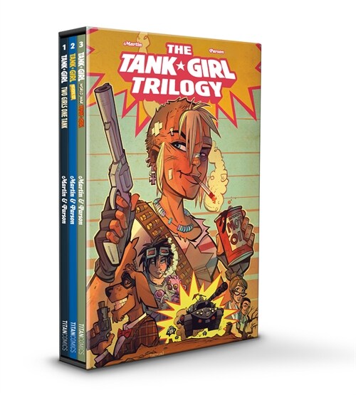Tank Girl Trilogy Box Set (Gold, World War, 2 Girls 1 Tank) (Paperback)