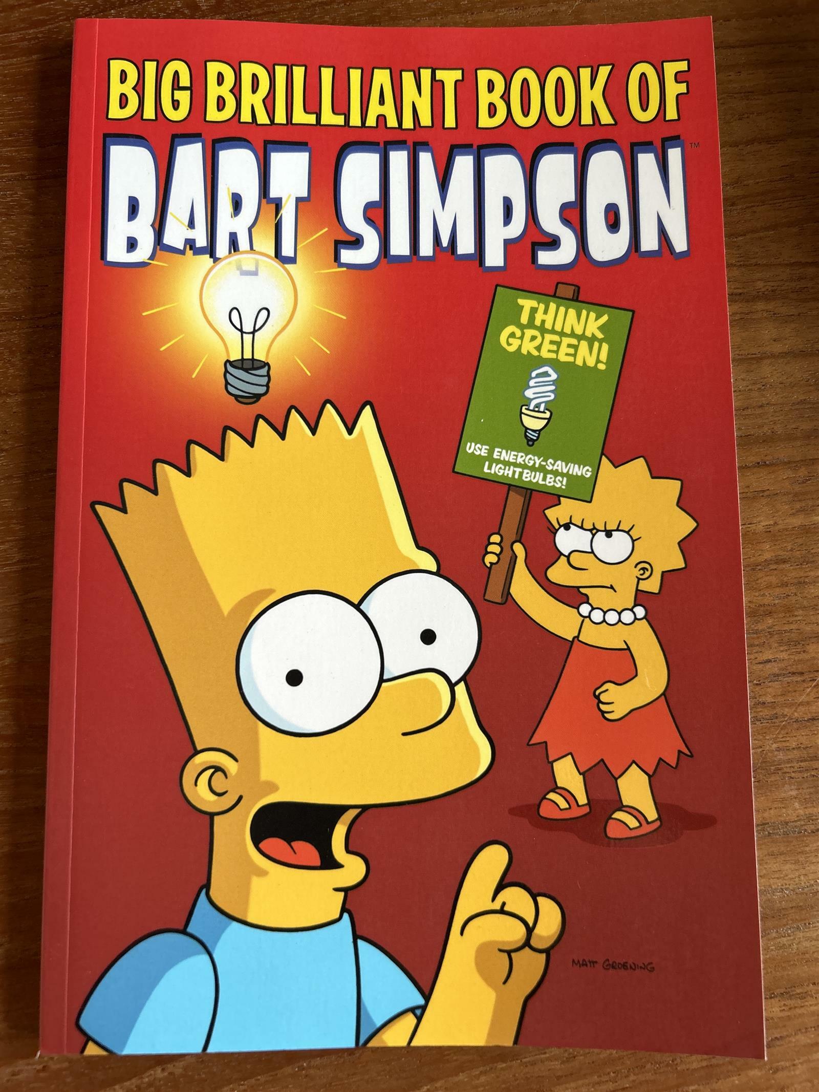 [중고] Big Brilliant Book of Bart Simpson (Paperback)